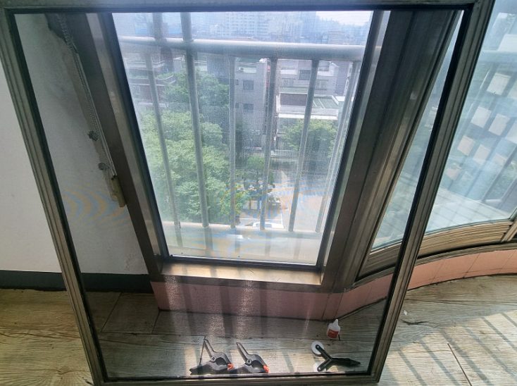 성동구 행당동 방충망 교체 시공 사진 3